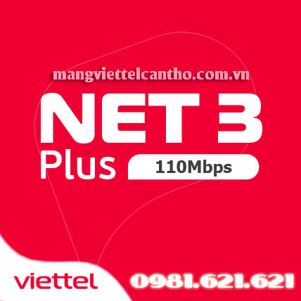 Net3-Plus-Viettel 110Mb Viettel Cần Thơ