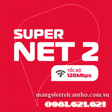 SuperNet2 120Mb Viettel Cần Thơ