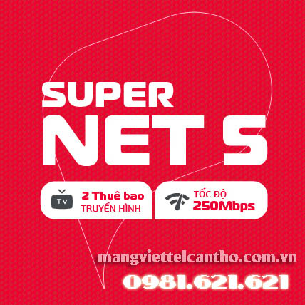 SuperNet5 250Mb Viettel Cần Thơ
