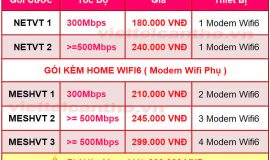 Internet Wifi Viettel Cần Thơ Khuyến Mãi Mới Nhất 2025